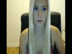 Blondie's extra-naughty behavior reveals me her little mambos.